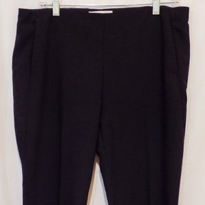 Classic Chico's Black Straight Leg Dress Pants